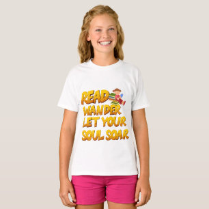 Soar with Books: Unleash the Power of Reading T-Shirt