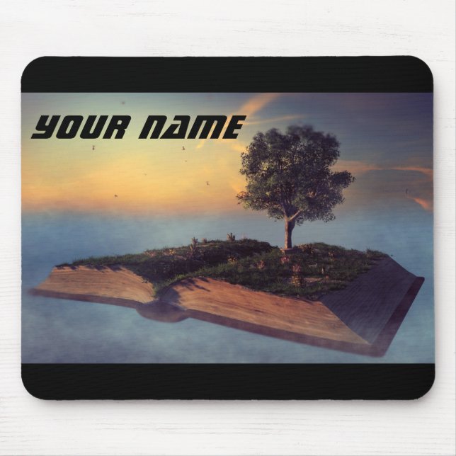 Soar with thoughts mouse pad (Front)