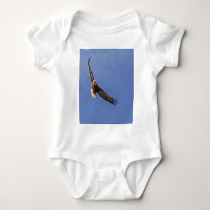 Soaring Bald Eagle Baby Bodysuit