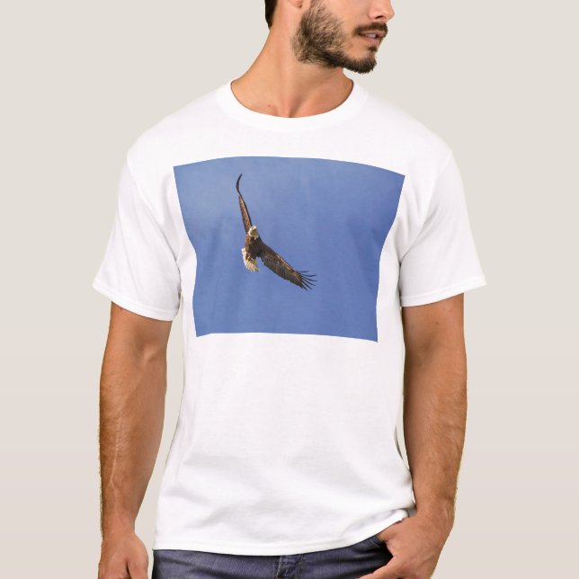 Soaring Bald Eagle T-Shirt (Front)
