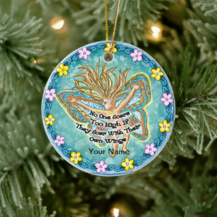 Soaring  ceramic tree decoration