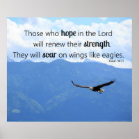 Soaring Eagle Christian Strength Isaiah 40:31