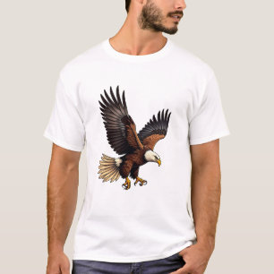 Soaring Eagle in the Sky T-Shirt