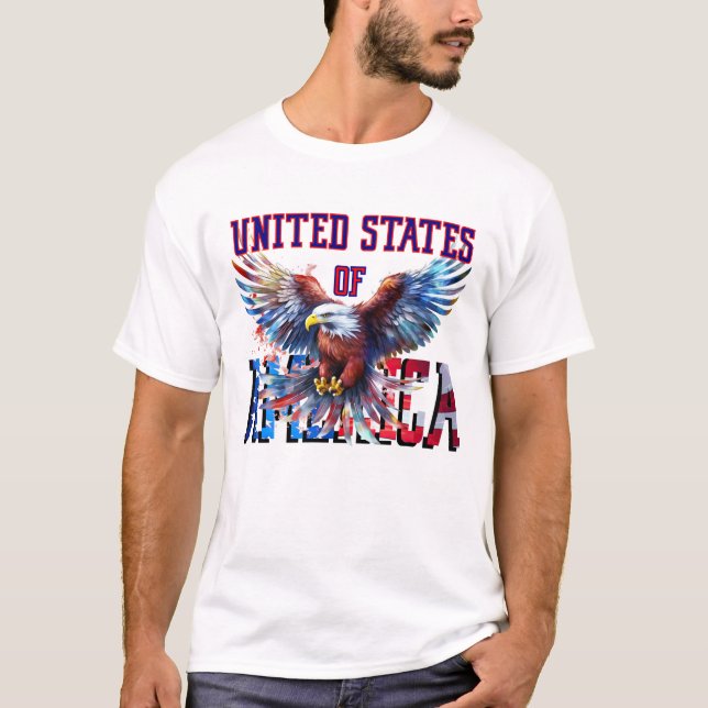 Soaring Eagle Patriotic Tee (Front)