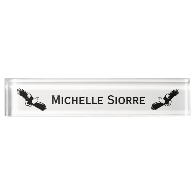 Soaring Eagles Nameplate (Front)