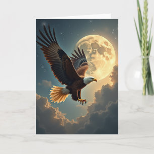 Soaring Fathers Day Raptor Card