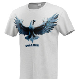 🦅 Soaring Freedom Eagle - Majestic Flight T-Shirt