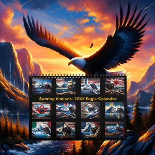 Soaring Nations: 2025/2026 Eagle Calendar