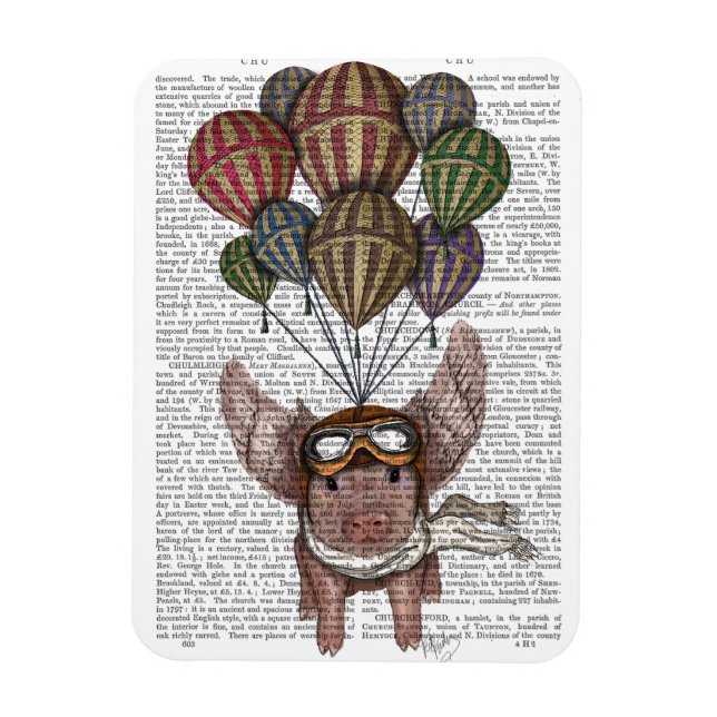Soaring Pig Magnet (Vertical)