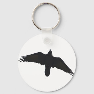 Soaring Raven Gifts Key Ring