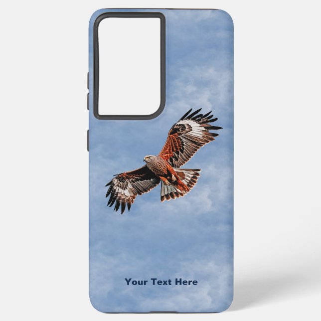 Soaring Red Kite Samsung Galaxy S21+ Case (Back)