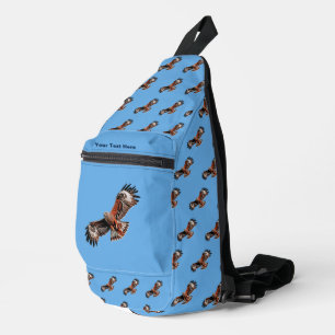 Soaring Red Kite Sling Bag