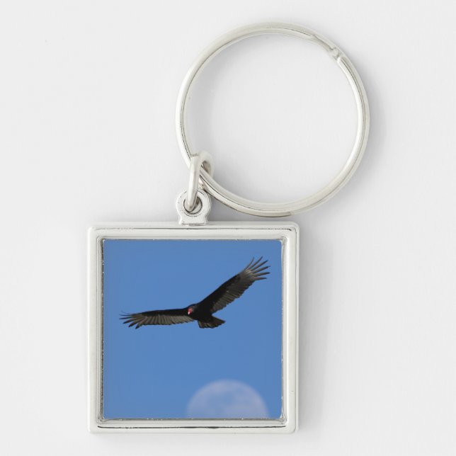 Soaring with Luna Key Ring (Front)