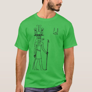 Sobek  Ancient Egyptian God Hieroglyph  T-Shirt