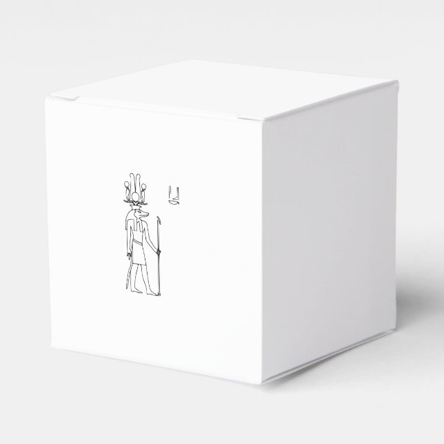 Sobek Design Favour box white (Front Side)