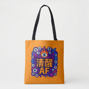 Sober AF - Chinese - Tote Bag