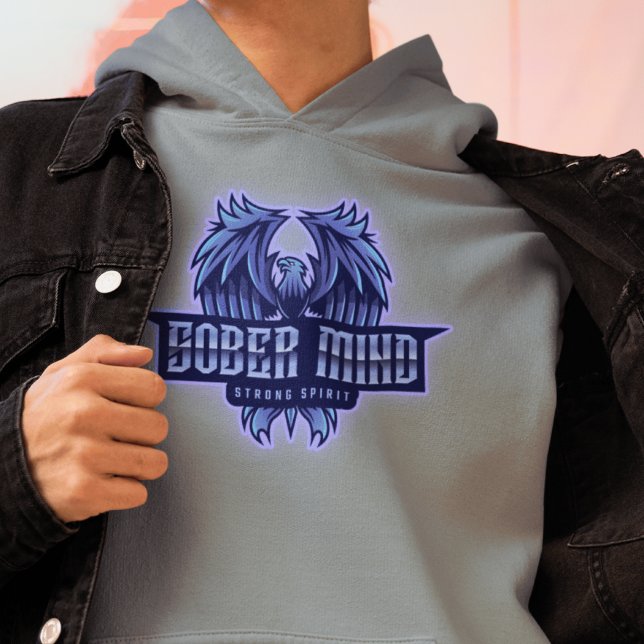 Sober Mind Strong Spirit Hoodie (Creator Uploaded)