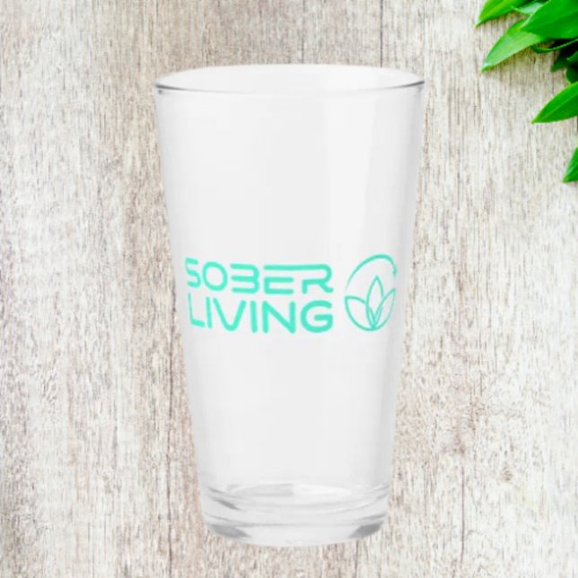 Sober & Shining – Lotus Power Pint Glass (Creator Uploaded)