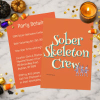 Sober Skeleton Crew | Halloween Sober Party