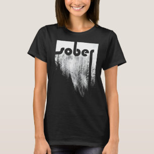 Sober  Vintage Sobriety T-Shirt