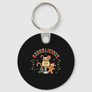 Soberlicious Sober Funny Sobriety Recovery Aa Na H Key Ring