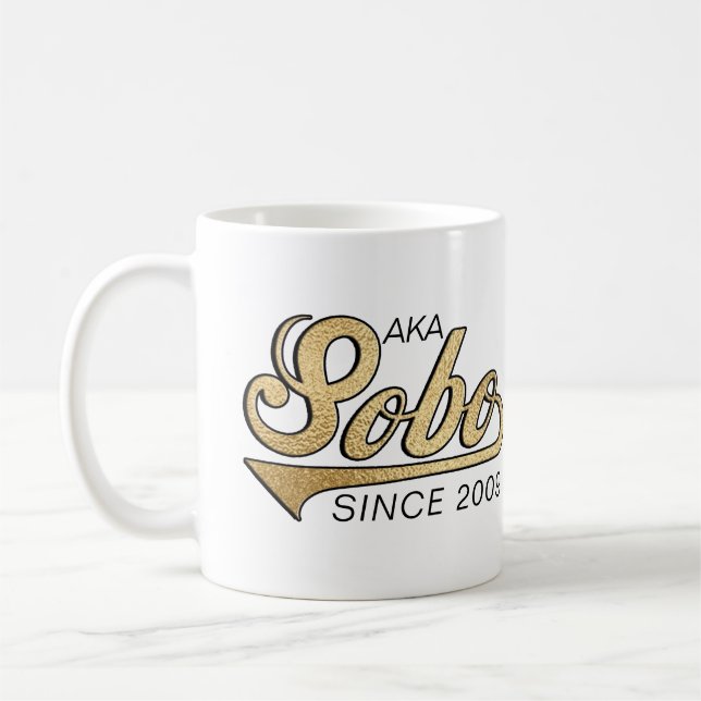 Sobo Mug "AKA Sobo Since..." (Left)