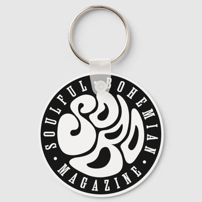 SOBO ORIGINAL LOGO copy Key Ring (Front)
