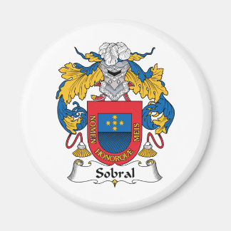 Sobral Family Crest Magnet