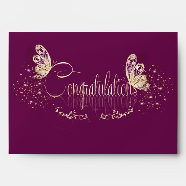 Sobre para felicidades envelope (Front)