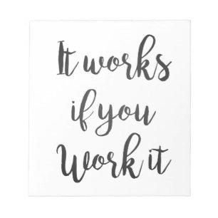 Sobriety 12 step recovery quote gift clean sober notepad