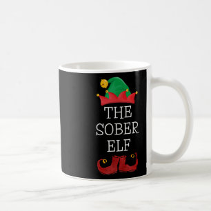 Sobriety Celebration Soberversary Christmas Sober Coffee Mug