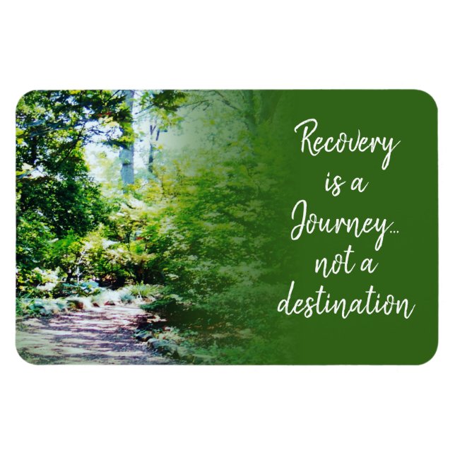 sobriety is a journey magnet23g magnet (Horizontal)