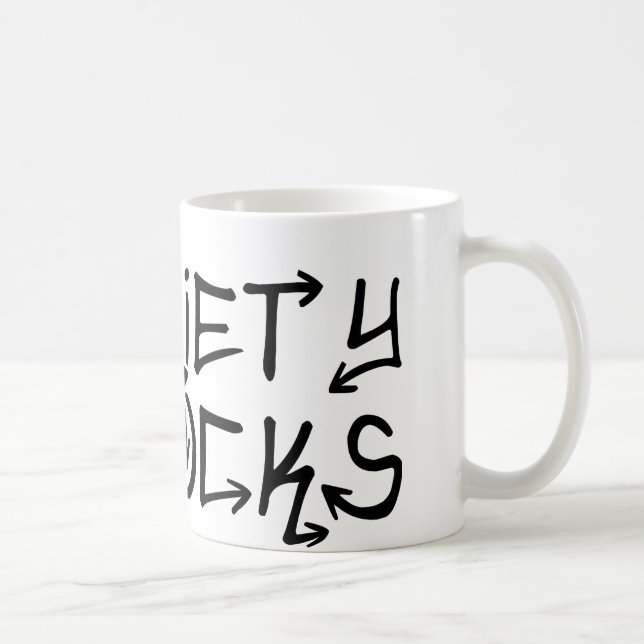 Sobriety Rocks Coffee Mug (Right)
