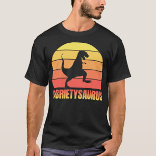 Sobriety TRe  Alcoholics Anonymous AA Sober AF Pul T-Shirt
