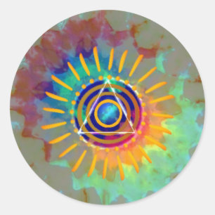 Sobrietyaustin.jpg Classic Round Sticker