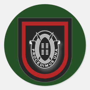 SOC Africa Flash s1 Classic Round Sticker