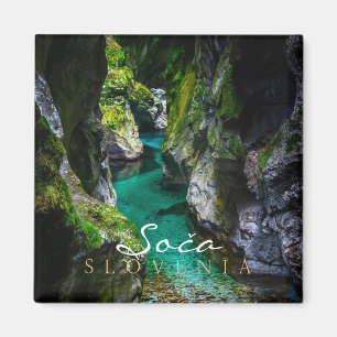 Soca gorge in Slovenia Magnet