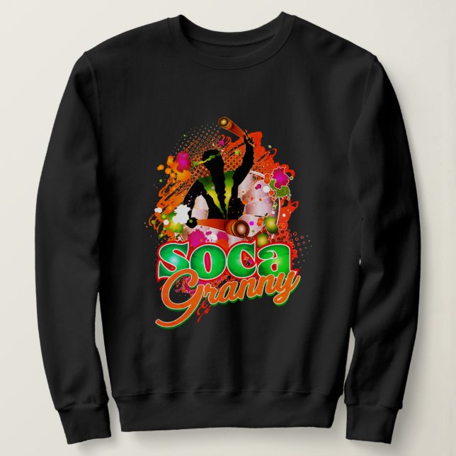 Soca Granny Sweatshirt (Design Front)