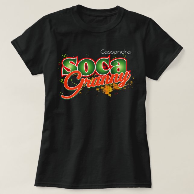 Soca Granny T-Shirt (Design Front)