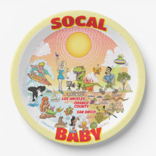 SoCal Baby Plate