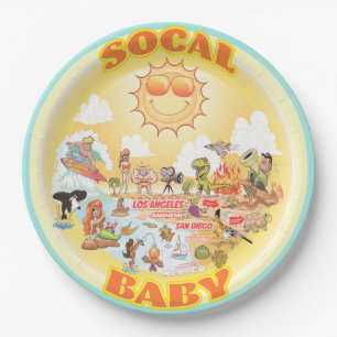 SoCal Baby Plate