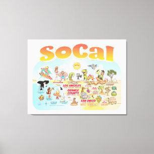 SoCal Canvas Print