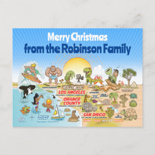 SoCal Custom Christmas Postcard