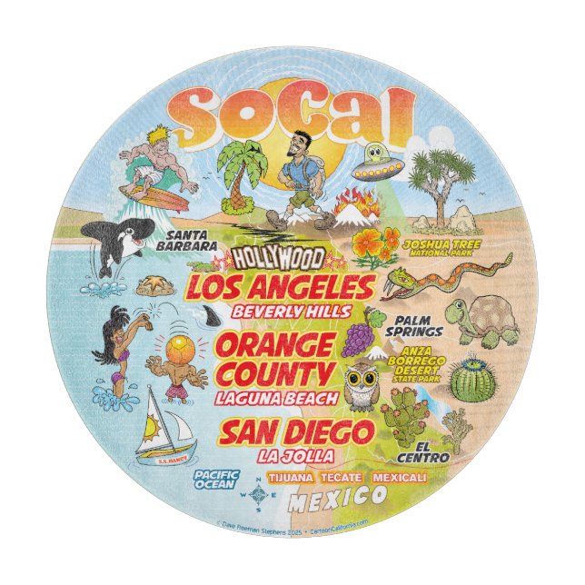 SoCal Cutting Board (Front)