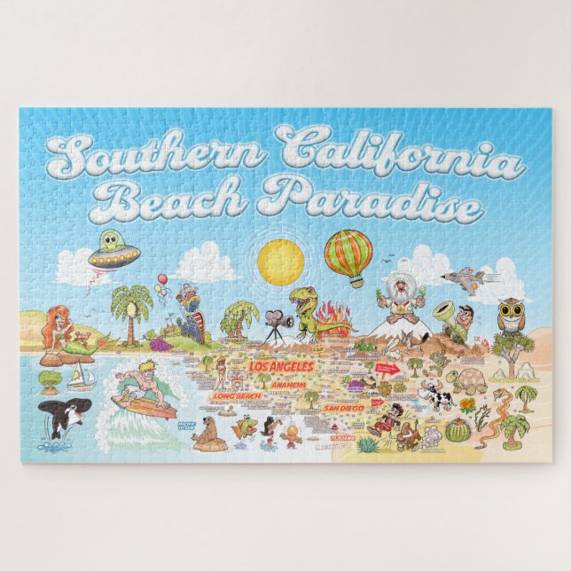 SoCal Jigsaw Puzzle (Horizontal)