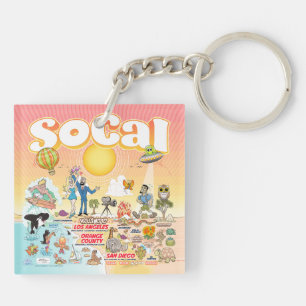 SoCal Key Ring