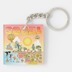 SoCal Key Ring