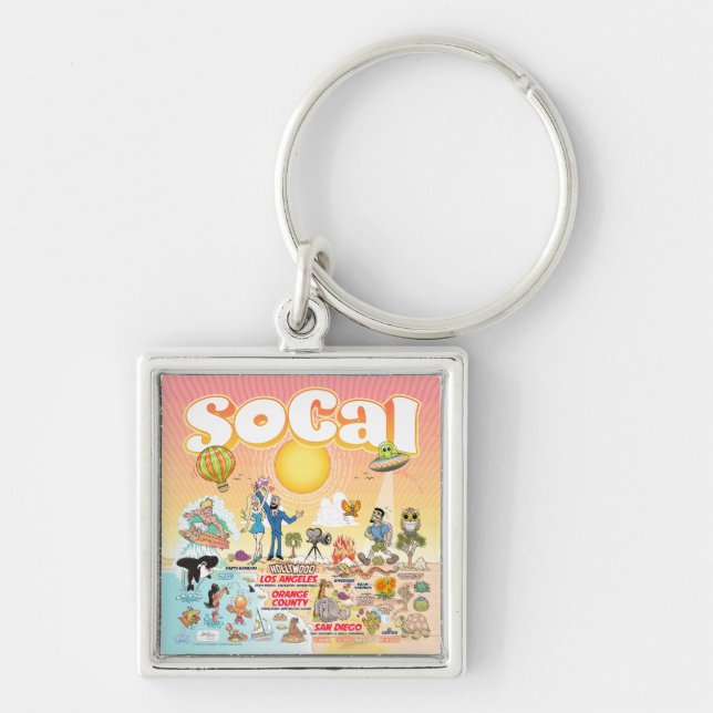 SoCal Key Ring (Front)