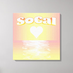 SoCal Love Canvas Print