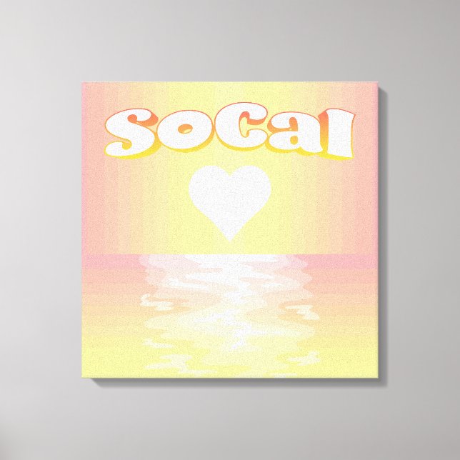 SoCal Love Canvas Print (Front)